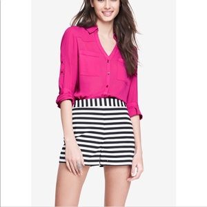Express Hot Pink Portofino Shirt